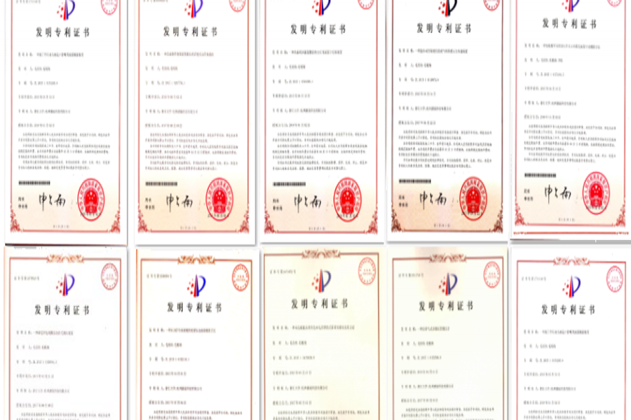 杭州明升mansion88毛根海团队已取得流体力学实验仪器（装置）有关发明专利15项